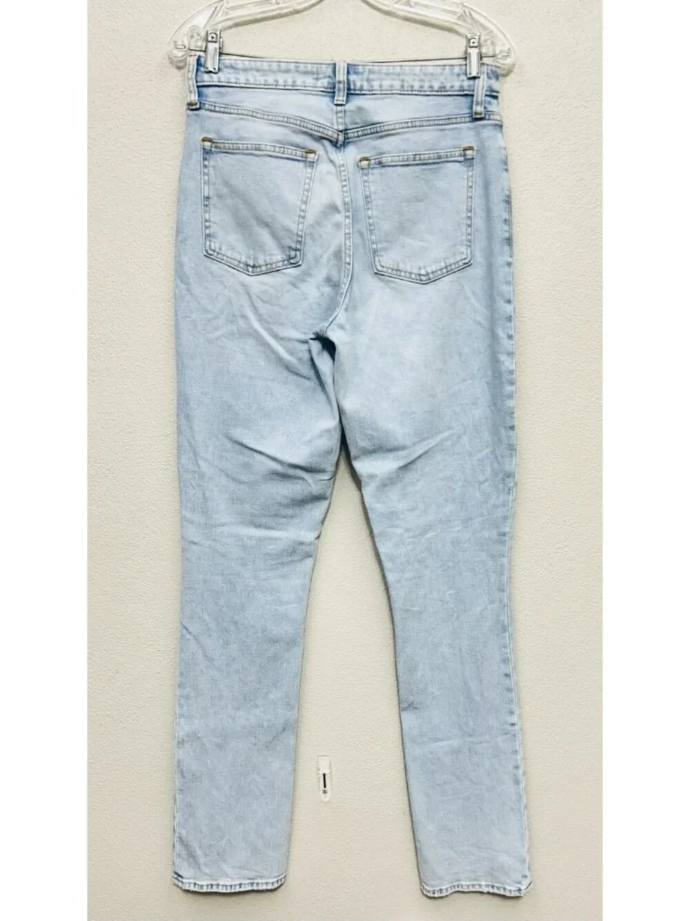 Abercrombie & Fitch Womens Jeans Sz 28/6L Long Tall Skinny High Rise Curve Love - Picture 3 of 10